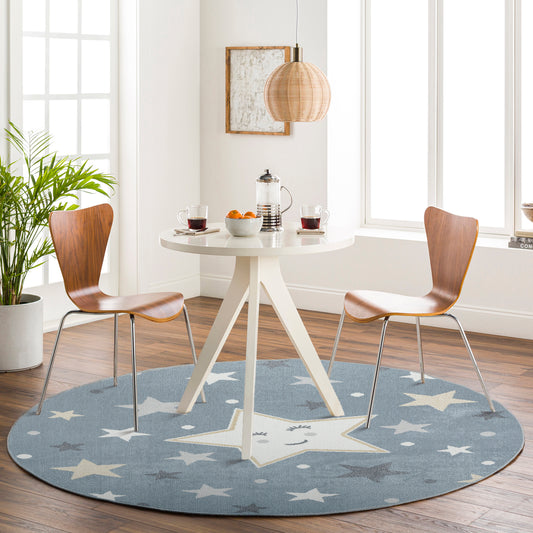 Lillian Machine Washable LLL2342 Round Rug alternate image