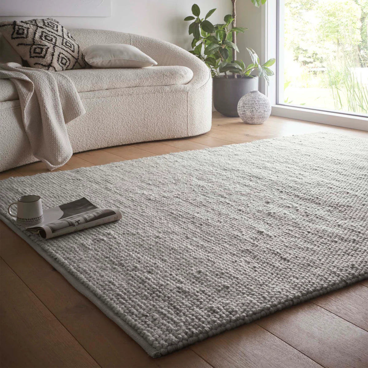 La Playa Silver Rug - Love-Rugs