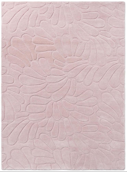 Laura Ashley Coleby Petals Chalk Pink 078802 Rug - Love-Rugs