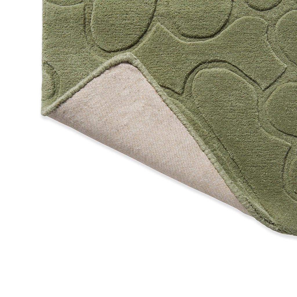 Laura Ashley Coleby Petals Hedgerow Green 078807 Rug - Love-Rugs