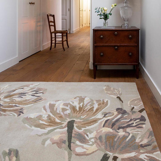 Laura Ashley Gosford Natural/Sage Green 081307 Rug - Love-Rugs alternate image