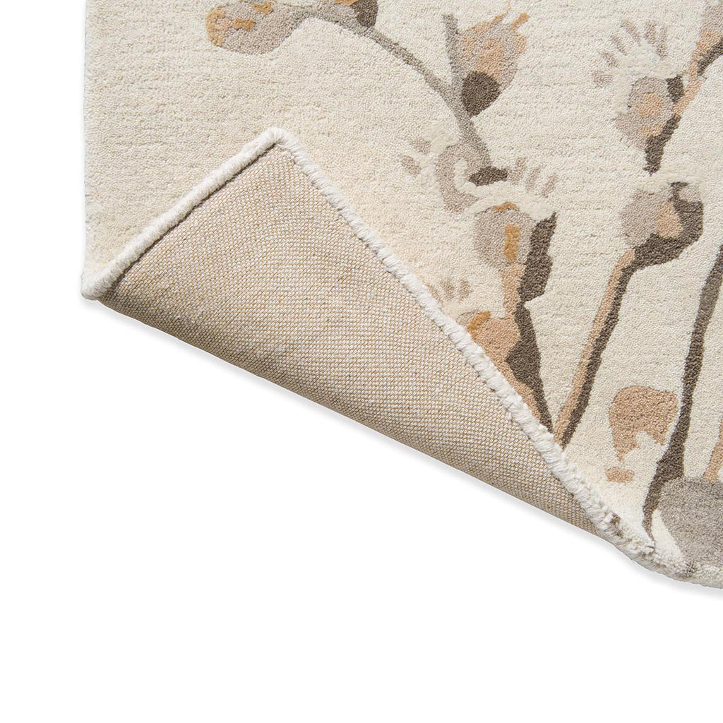 Laura Ashley Pussy Willow Dove Grey 079804 Rug - Love-Rugs