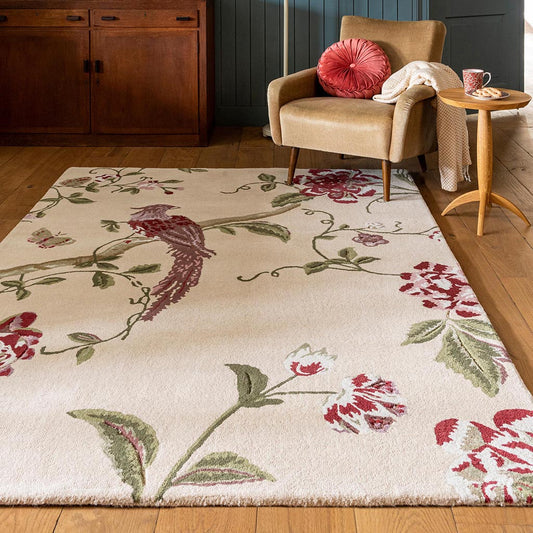 Laura Ashley Summer Palace Cranberry/Grape 081200 Rug - Love-Rugs alternate image