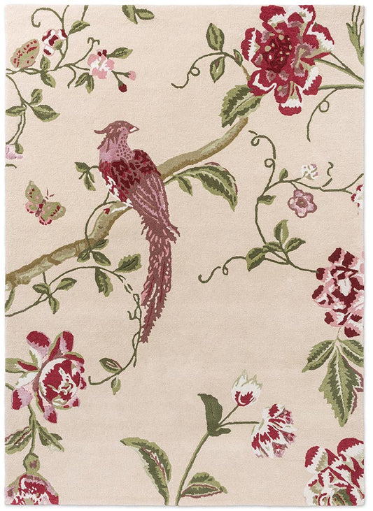 Laura Ashley Summer Palace Cranberry/Grape 081200 Rug - Love-Rugs