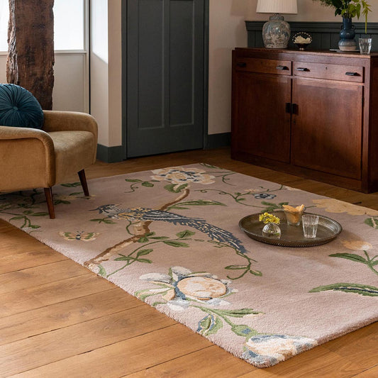 Laura Ashley Summer Palace Truffle Seaspray 081201 Rug - Love-Rugs alternate image