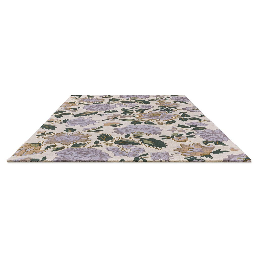 Laura Ashley Wendling Floral Heather Purple 083104 Rug - Love-Rugs