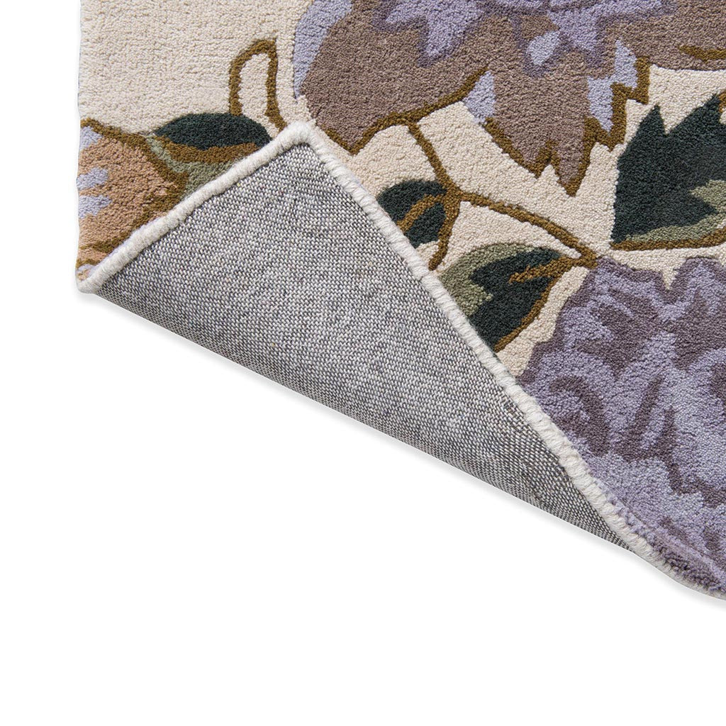 Laura Ashley Wendling Floral Heather Purple 083104 Rug - Love-Rugs