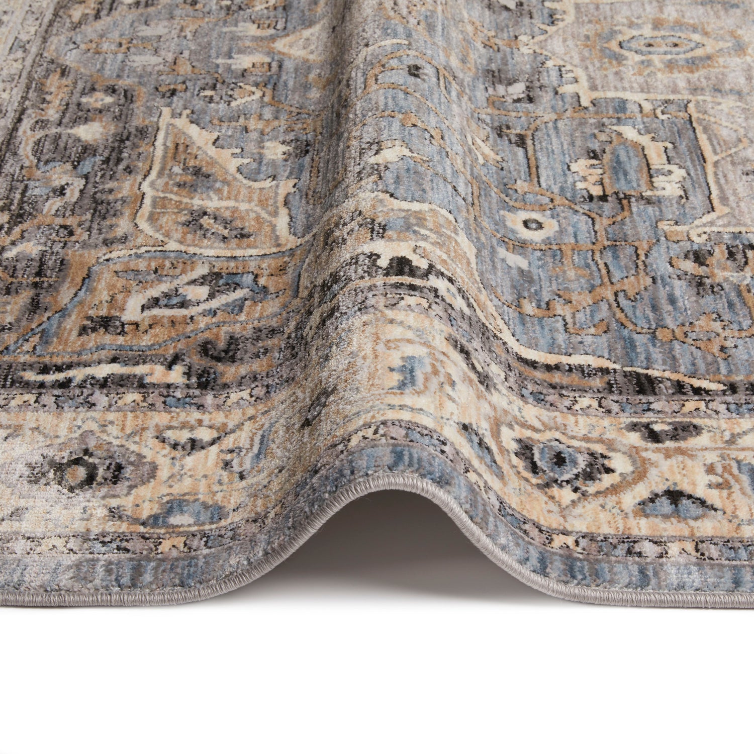 Legacy LEG04 Blue Beige Rug - Love-Rugs