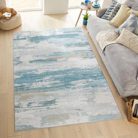 Liberty Washable LIB101 Sky Rug - Love-Rugs alternate image