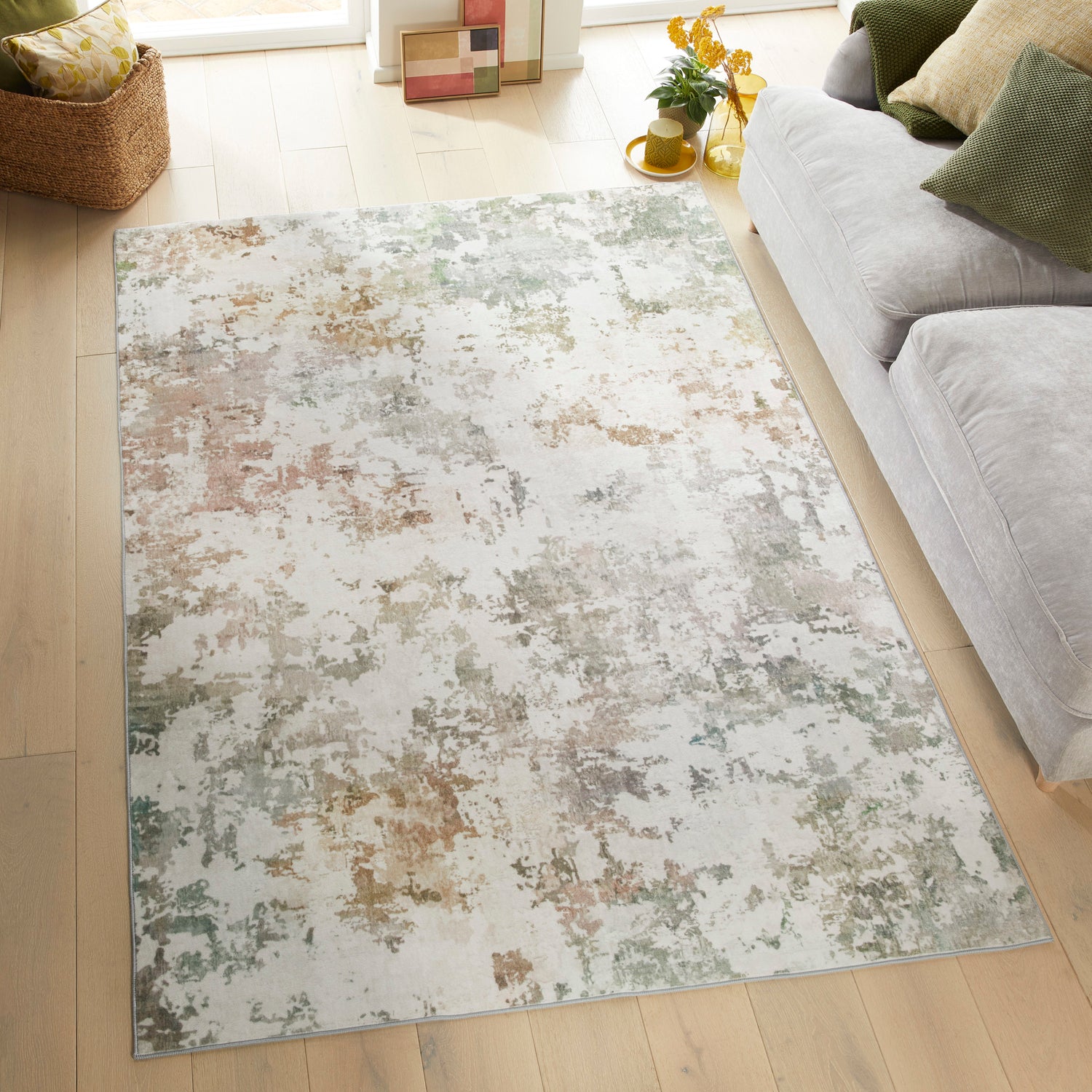 Liberty Washable LIB102 Pastel Rug - Love-Rugs