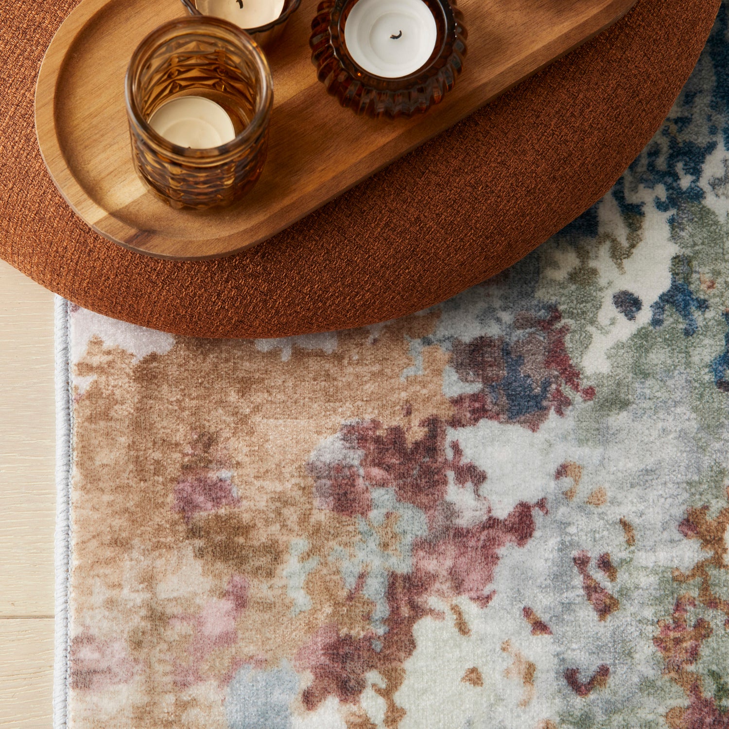 Liberty Washable LIB103 Palette Rug - Love-Rugs
