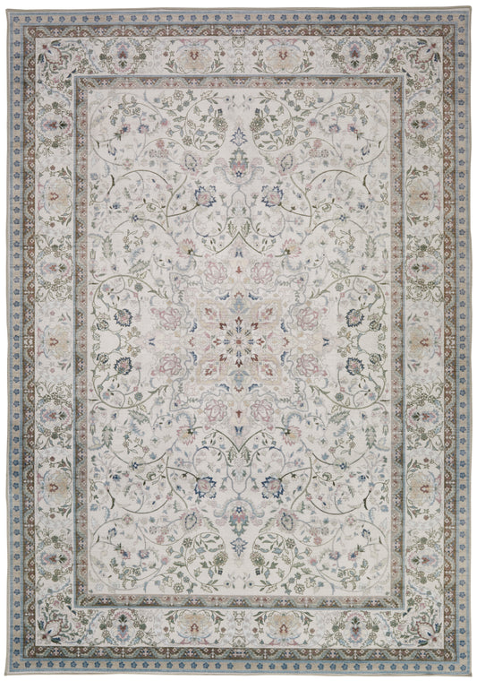 Liberty Washable LIB202 Pastel Rug - Love-Rugs