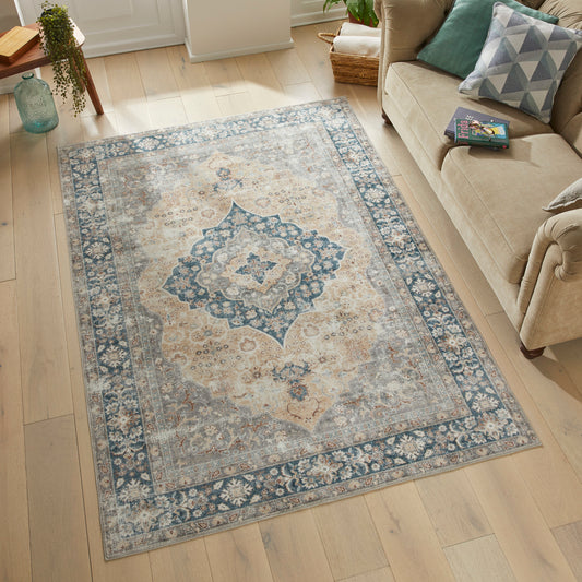 Liberty Washable LIB205 Gold Rug - Love-Rugs alternate image