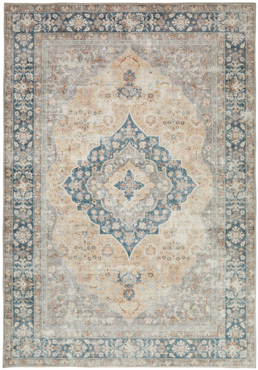 Liberty Washable LIB205 Gold Rug - Love-Rugs