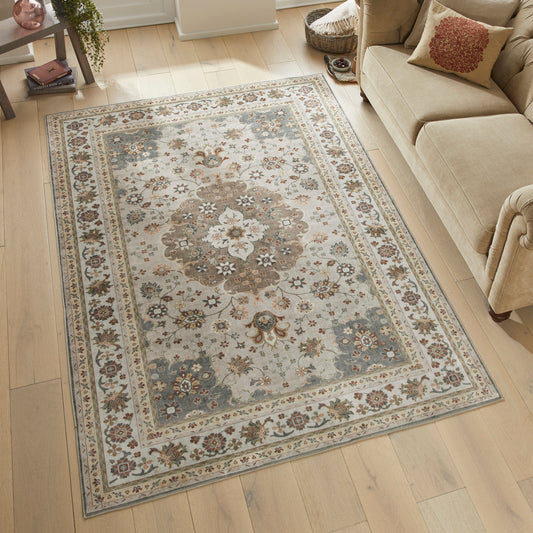Liberty Washable LIB207 MOCHA Rug - Love-Rugs alternate image