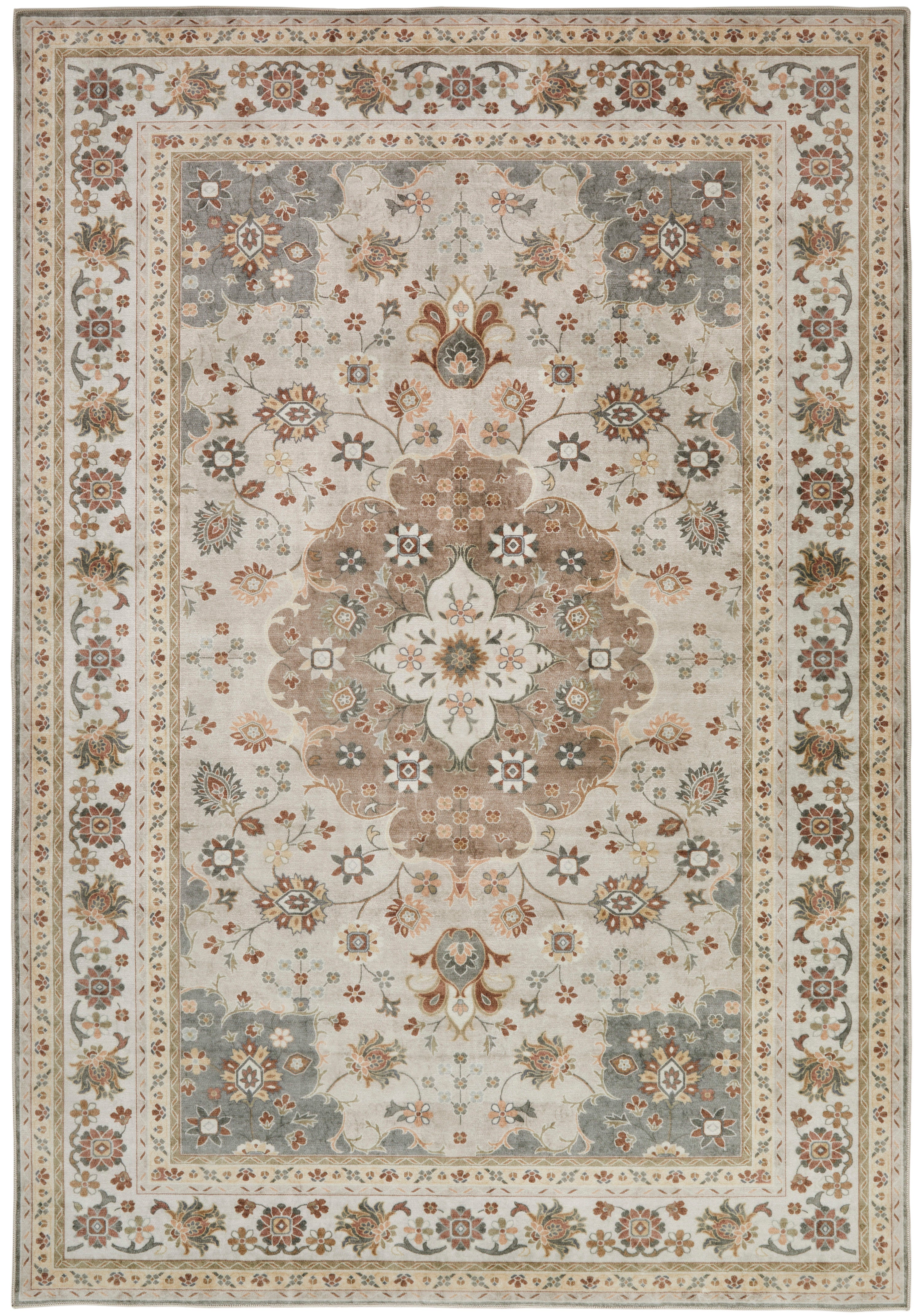 Liberty Washable LIB207 MOCHA Rug – Love-Rugs