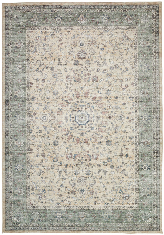 Liberty Washable LIB208 CRMGN Rug - Love-Rugs