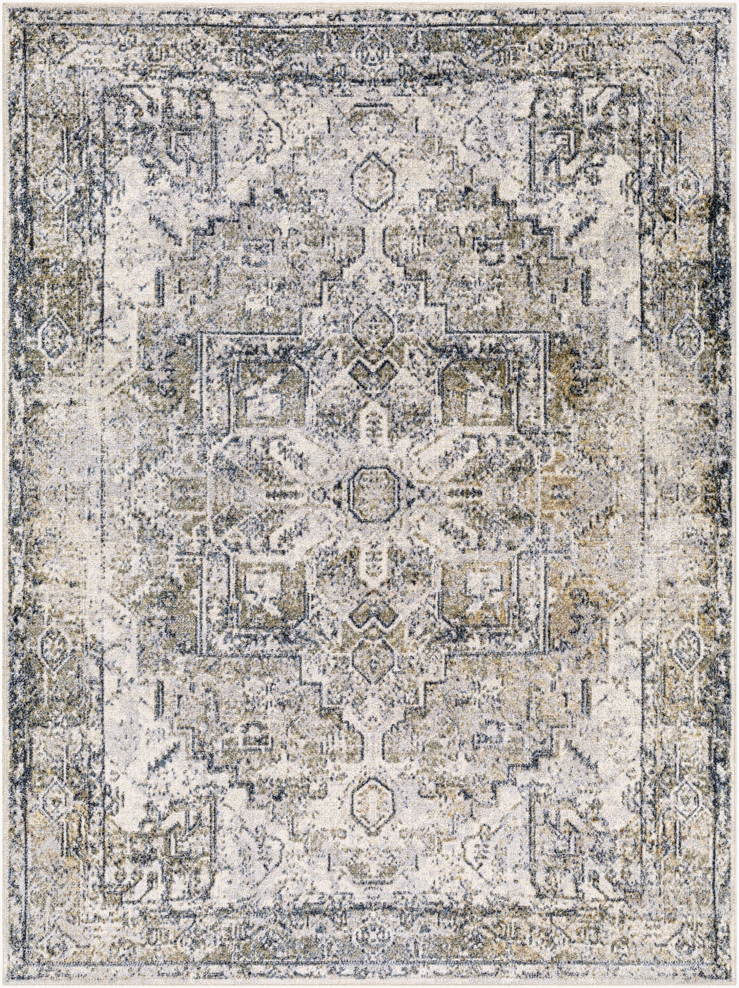 Lillian Machine Washable Vintage LLL2301 Rug - Love-Rugs