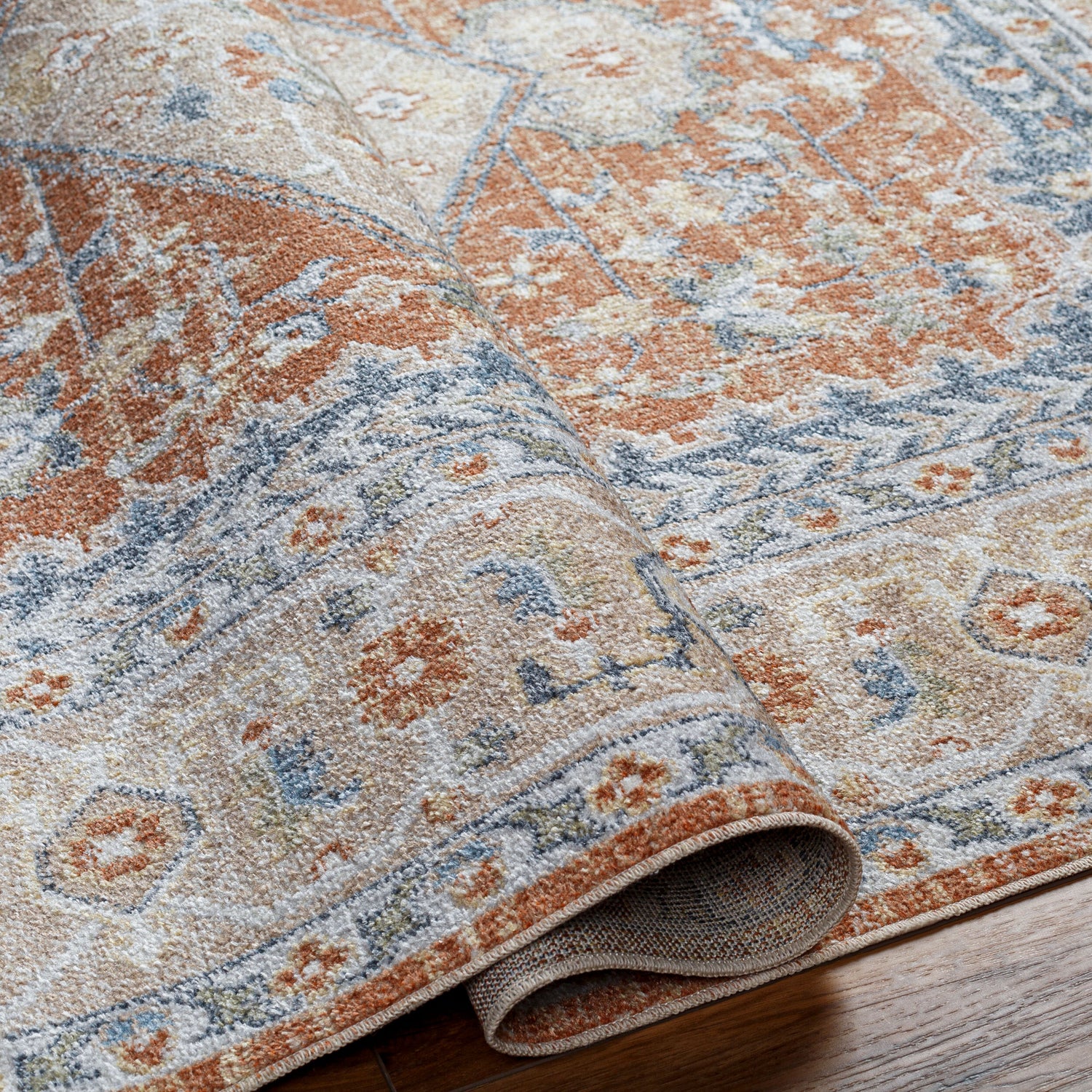 Lillian Machine Washable Vintage LLL2306 Rug - Love-Rugs