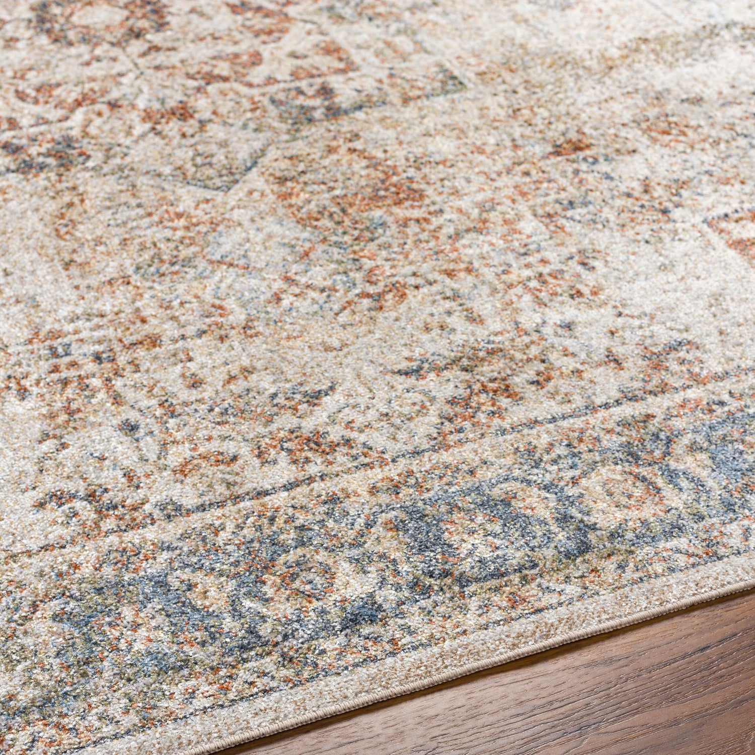 Lillian Machine Washable Vintage LLL2317 Runner Rug - Love-Rugs