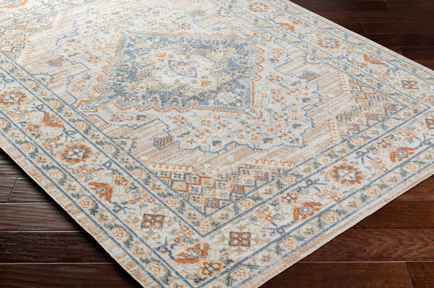 Lillian Machine Washable Vintage LLL2318 Rug - Love-Rugs