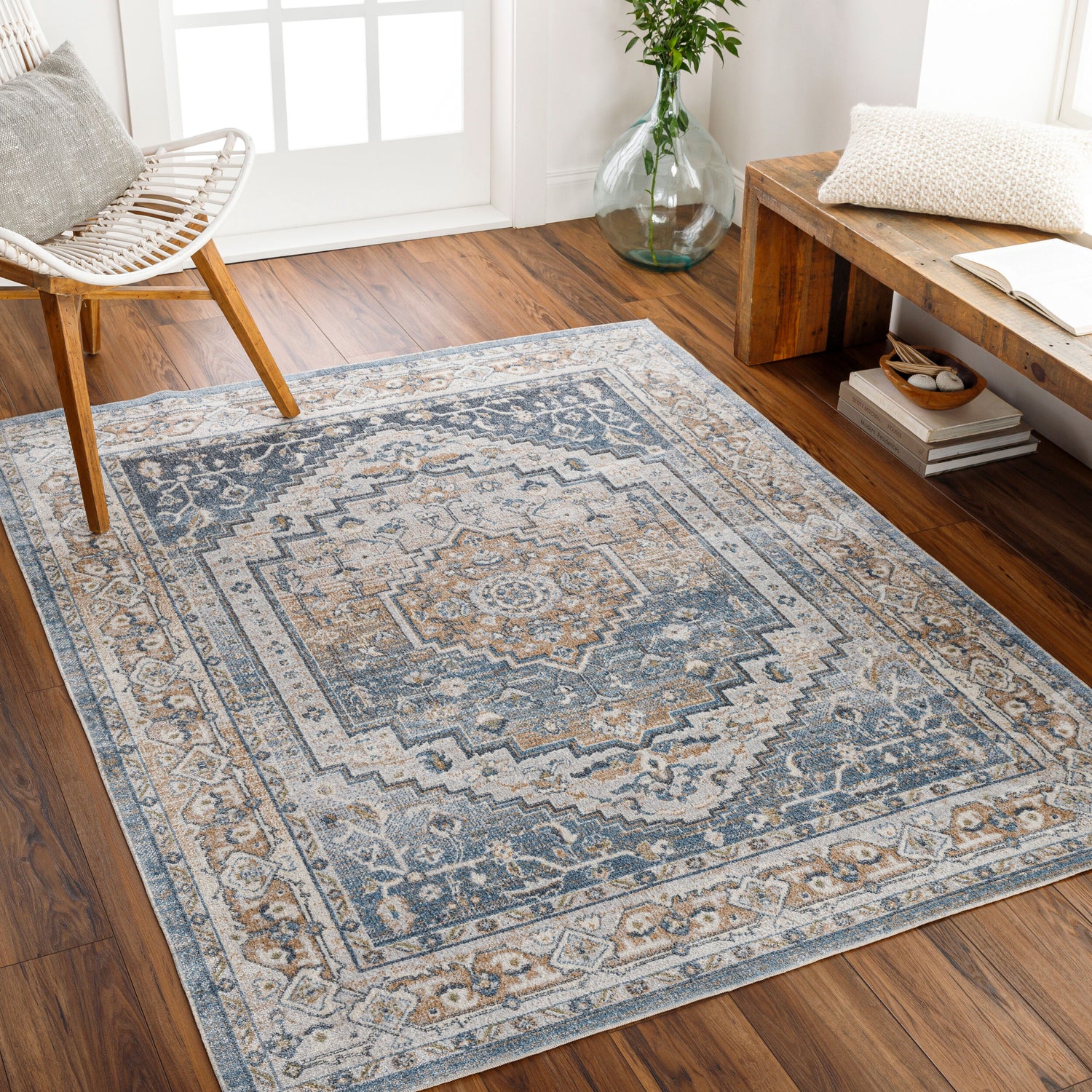 Lillian Machine Washable Vintage LLL2323 Rug - Love-Rugs