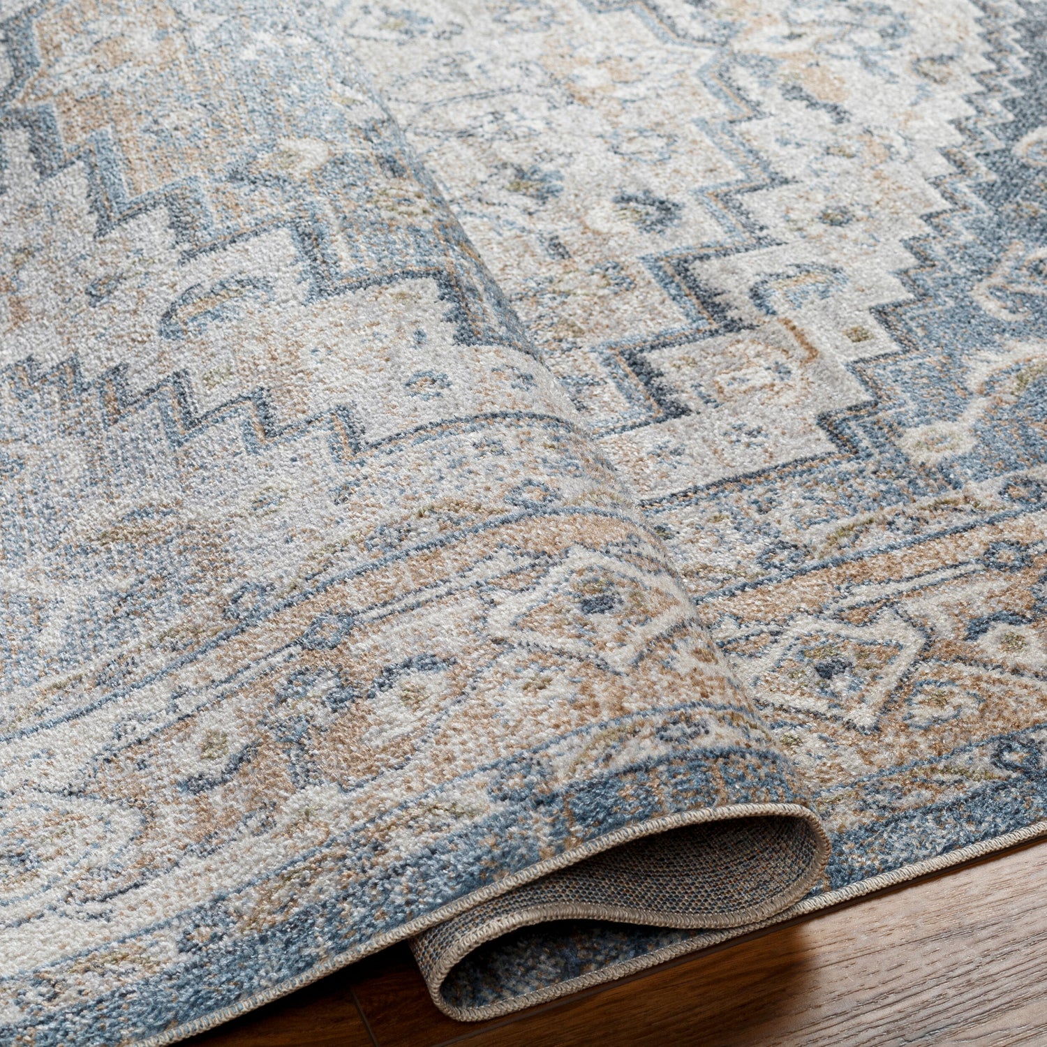 Lillian Machine Washable Vintage LLL2323 Runner Rug - Love-Rugs