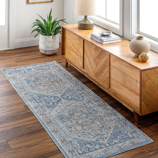 Lillian Machine Washable Vintage LLL2323 Runner Rug - Love-Rugs alternate image
