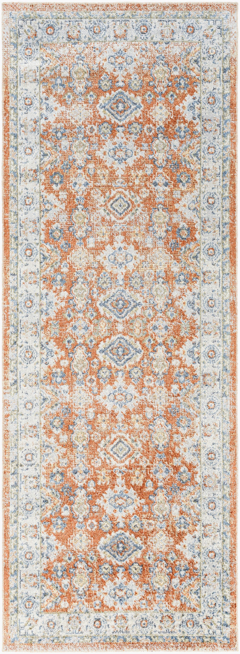 Lillian Machine Washable Vintage LLL2324 Runner Rug - Love-Rugs