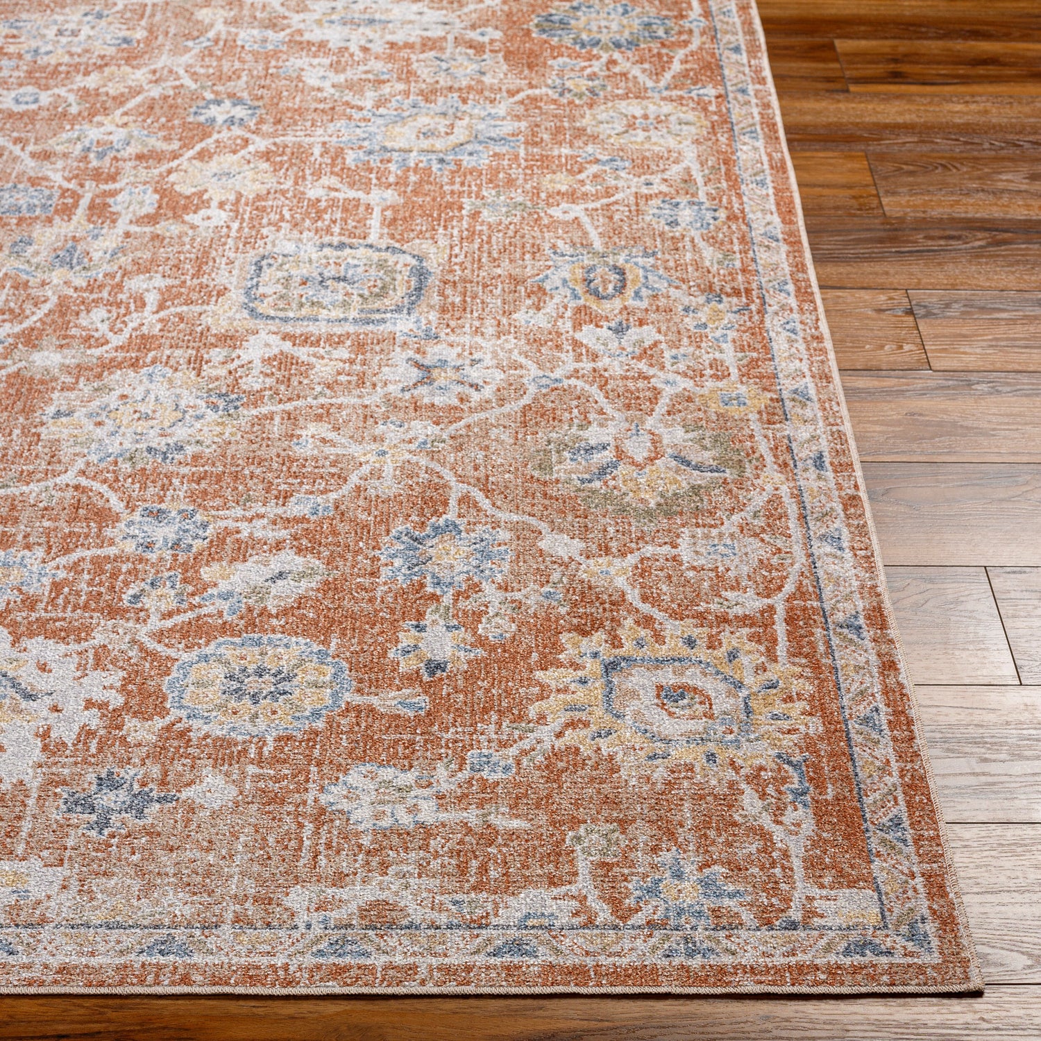 Lillian Machine Washable Vintage LLL2326 Rug - Love-Rugs