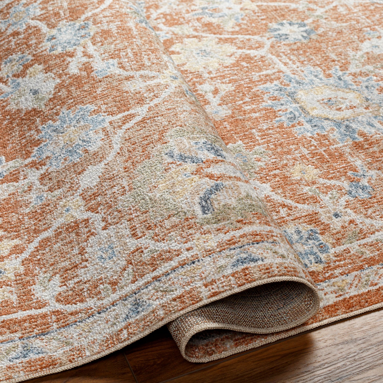 Lillian Machine Washable Vintage LLL2326 Rug - Love-Rugs