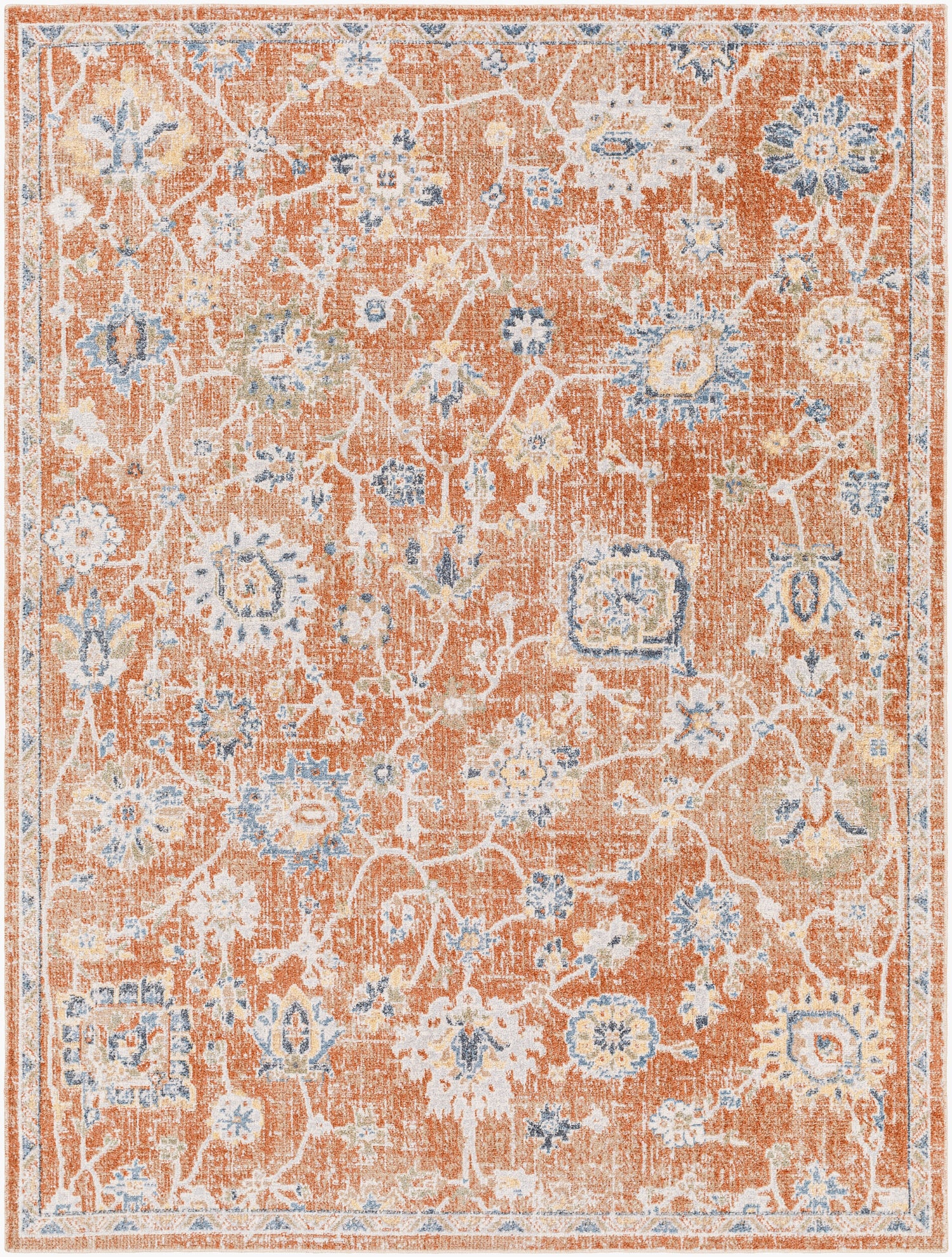 Lillian Machine Washable Vintage LLL2326 Rug - Love-Rugs