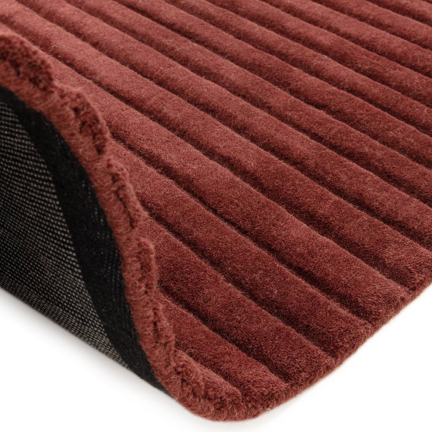 Linie Burgundy Rug - Love-Rugs