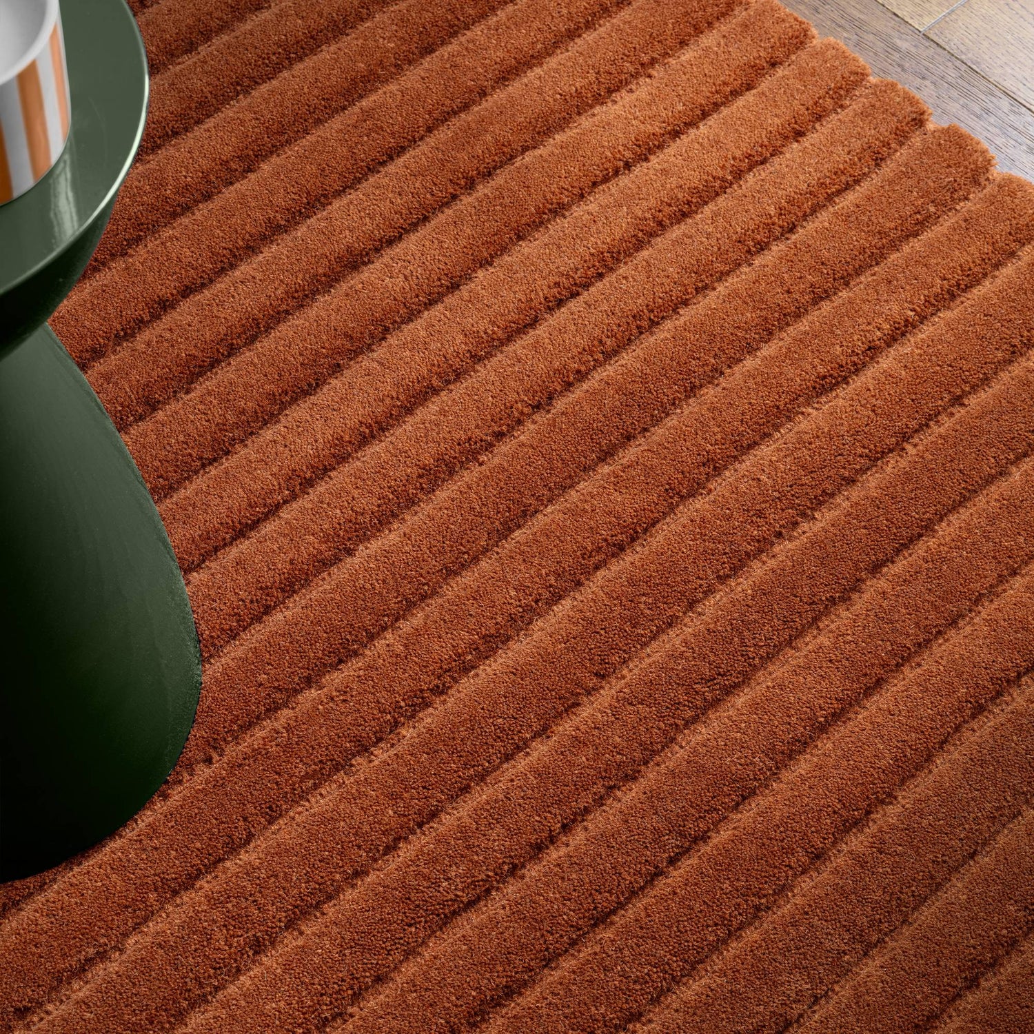 Linie Rust Rug - Love-Rugs