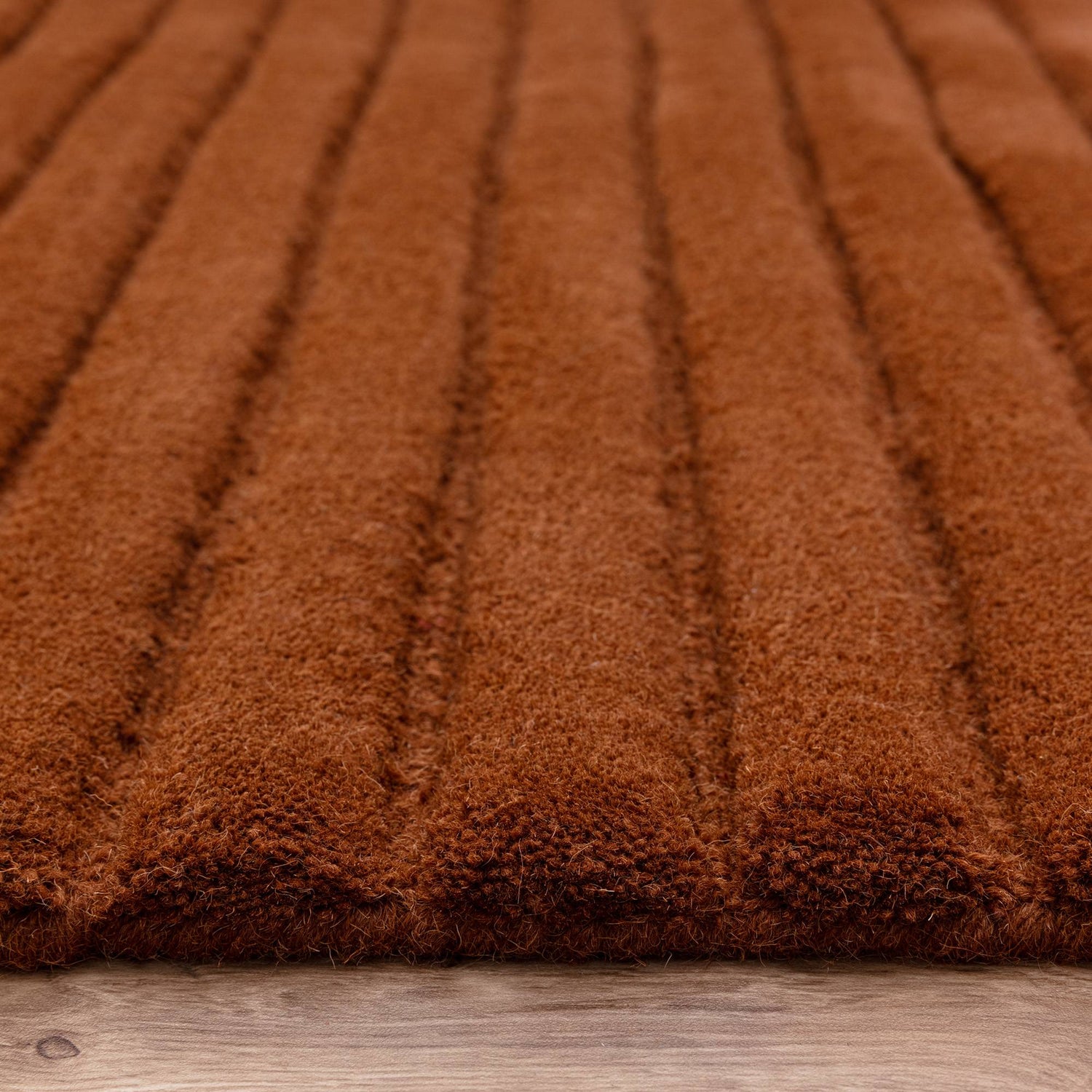 Linie Rust Rug - Love-Rugs