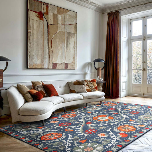 Louis De Poortere Antiquarian Suzani 9730 Nordic Rug - Love-Rugs alternate image