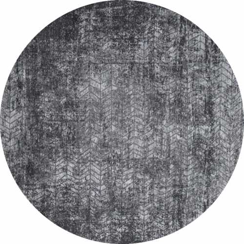 Louis De Poortere Mad Men Jacobs Ladder 8425 Harlem Contrast Round Rug - Love-Rugs