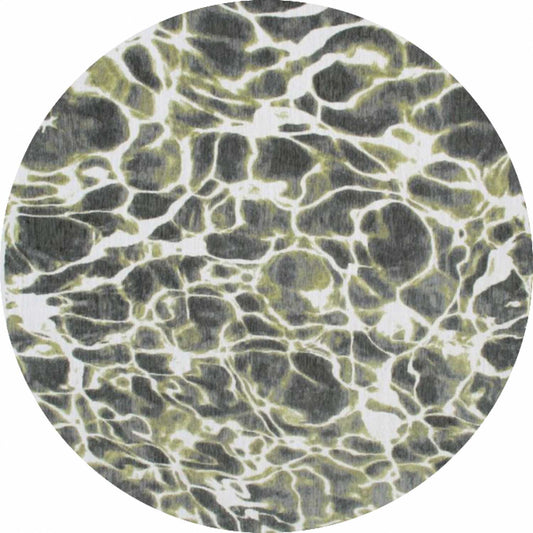 Louis De Poortere Meditation Swim River 9354 Round Rug - Love-Rugs