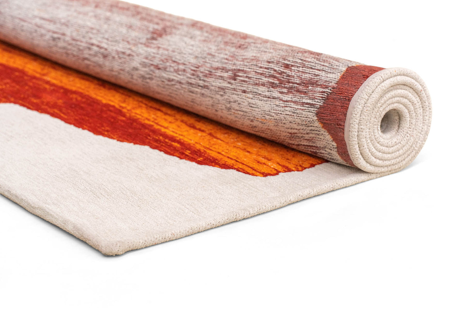 Louis De Poortere Craft Brush 2061 Orange Rug - Love-Rugs