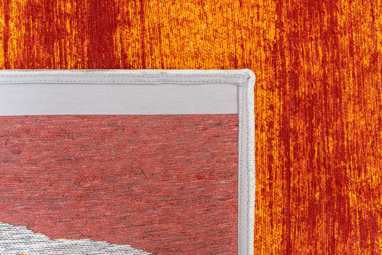 Louis De Poortere Craft Brush 2061 Orange Rug - Love-Rugs