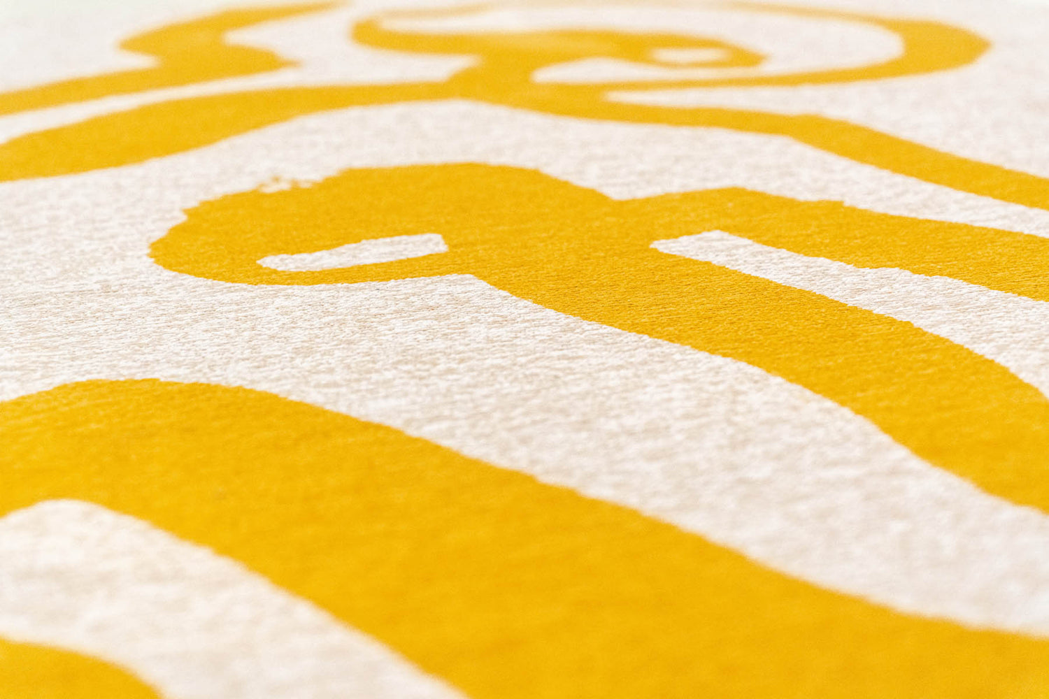 Louis De Poortere Craft Ribbon Pure Yellow 2084 Rug - Love-Rugs