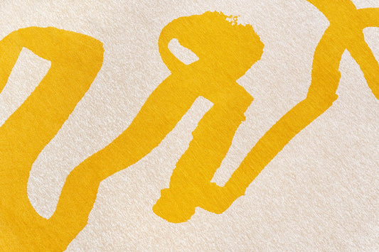 Louis De Poortere Craft Ribbon Pure Yellow 2084 Rug - Love-Rugs alternate image