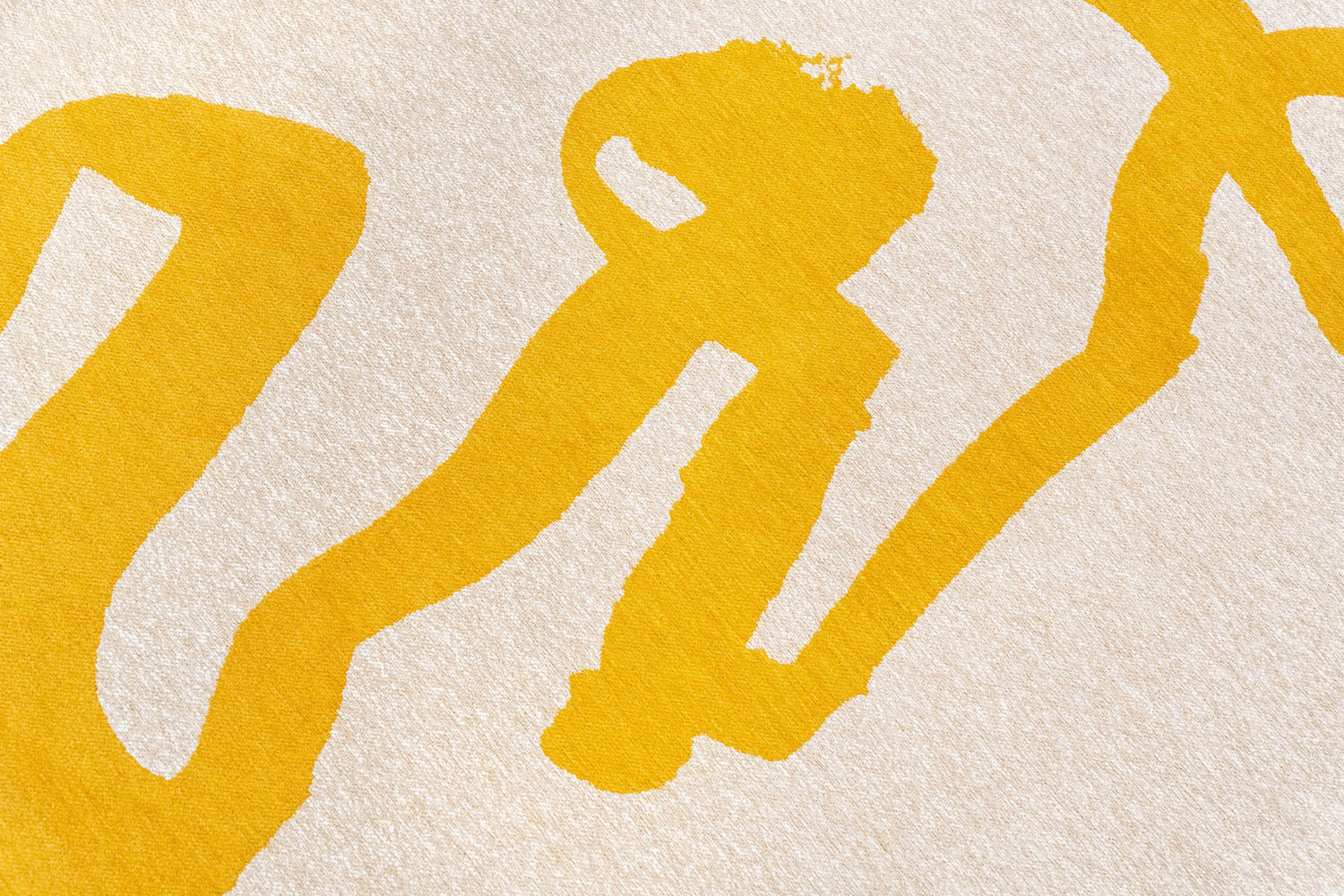 Louis De Poortere Craft Ribbon Pure Yellow 2084 Rug - Love-Rugs