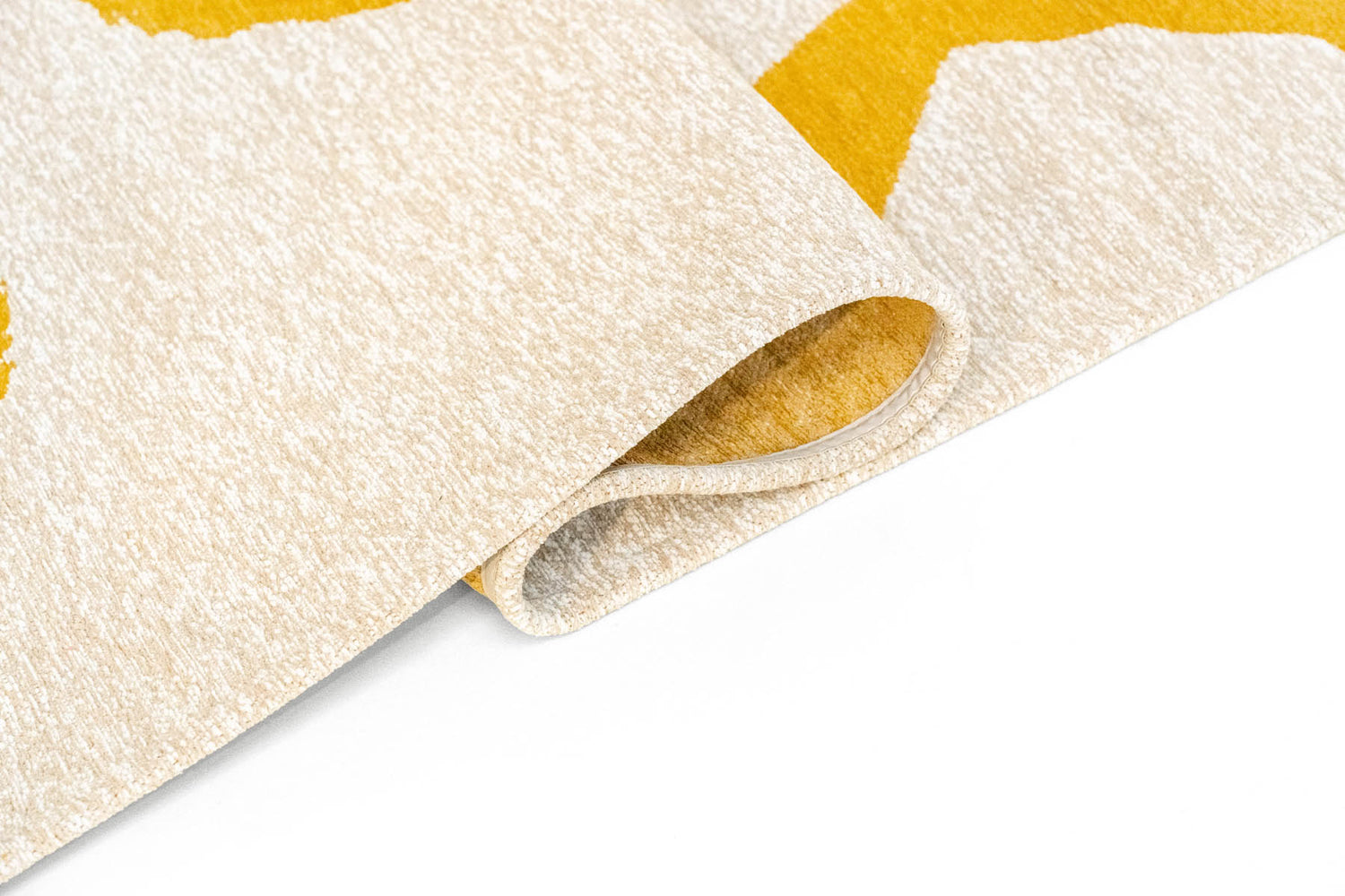 Louis De Poortere Craft Ribbon Pure Yellow 2084 Rug - Love-Rugs