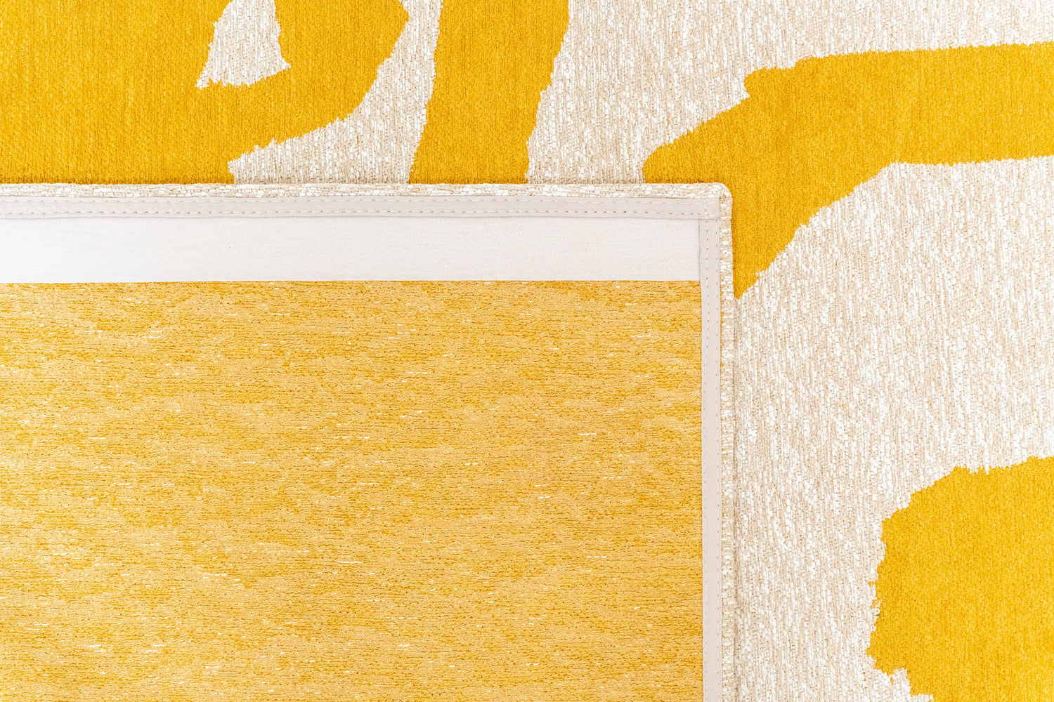 Louis De Poortere Craft Ribbon Pure Yellow 2084 Rug - Love-Rugs