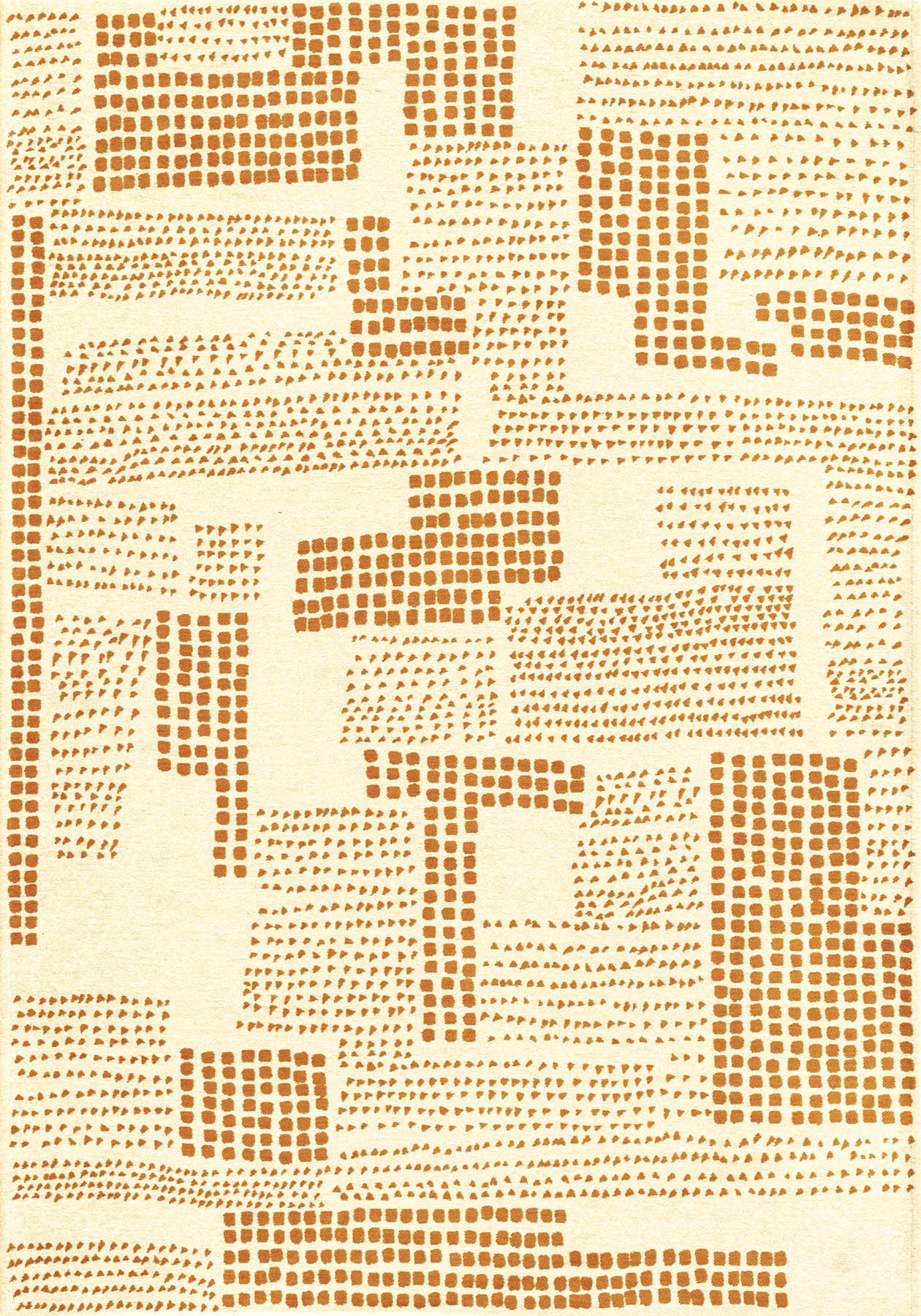 Louis De Poortere Craft Zen Garden 2079 Dryed Banana Rug - Love-Rugs