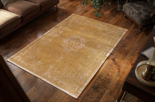Louis De Poortere Fading World Medallion 9145 Spring Moss Rug - Love-Rugs alternate image