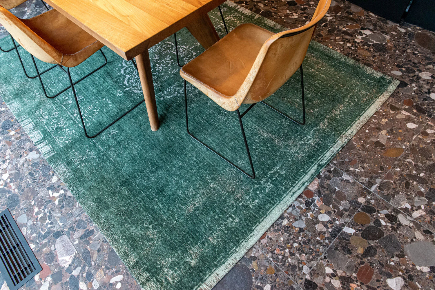 Louis De Poortere Fading World Medallion 9146 Majestic Forest Rug - Love-Rugs