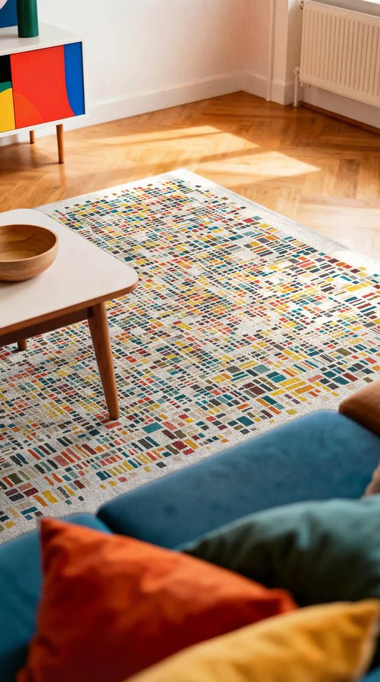 Louis De Poortere Gallery Cubik 2094 United Rug - Love-Rugs alternate image