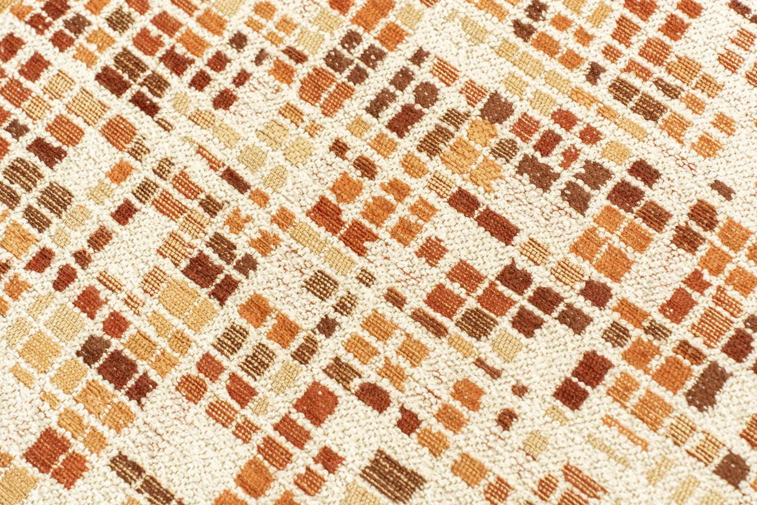 Louis De Poortere Gallery Cubik 2098 Pumpkin Rug - Love-Rugs